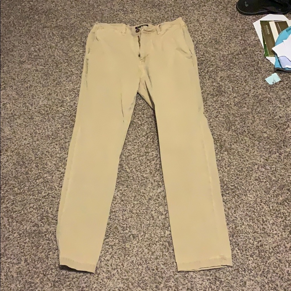 Slim khakis